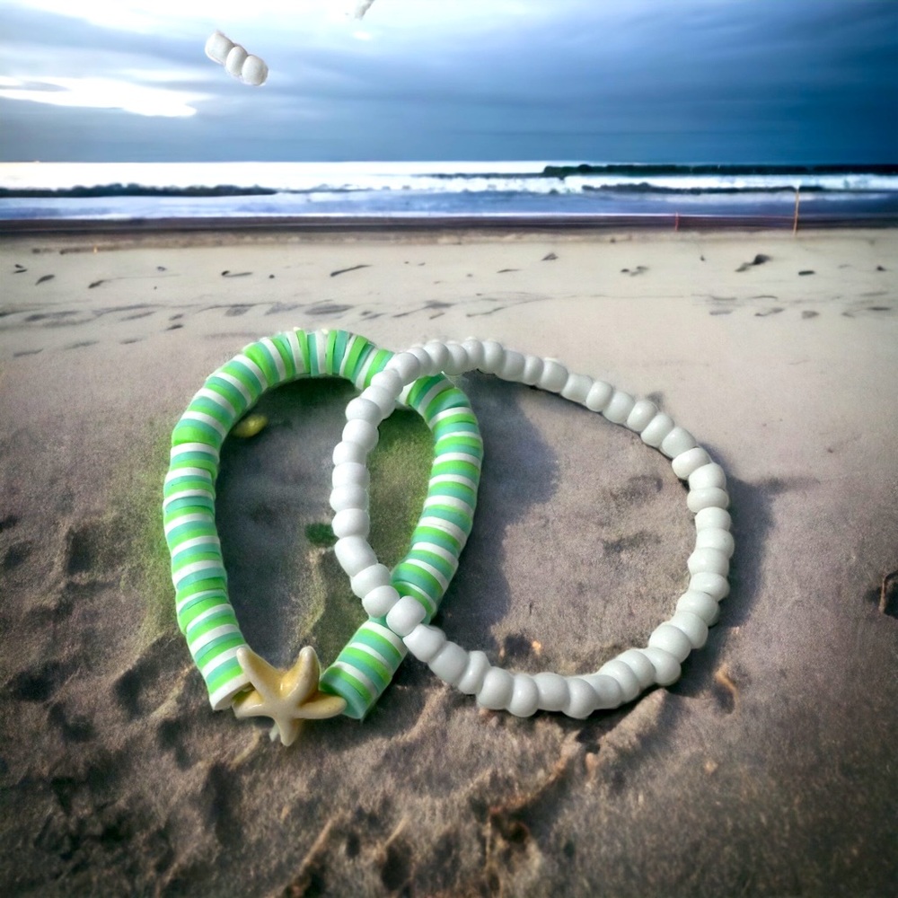 Sea star bracelets set
